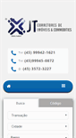 Mobile Screenshot of jt-imoveis.com.br
