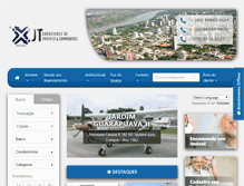 Tablet Screenshot of jt-imoveis.com.br
